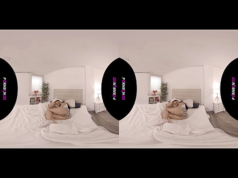 ❤️ PORNBCN VR Ụmụ nwanyị nwanyị nwere nwanyị abụọ na-eto eto na-eteta agụụ na 4K 180 3D virtual reality Geneva Bellucci Katrina Moreno ❌ na anyi